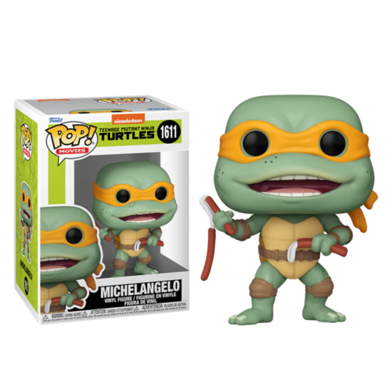 Funko Pop! Cartoon Animation: Nickelodeon - Teenage Mutant Ninja Turtle - Michael Angelo Sausage Nunchuks (1611)